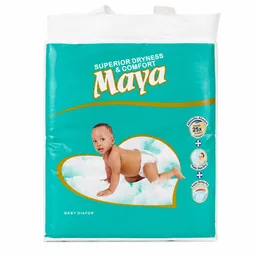Maya diapers, medium, 44 pieces