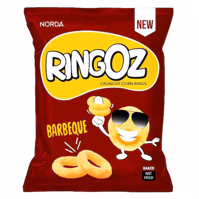 Norda Barbeque Ringoz crunchy corn rings